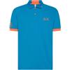 SUN 68 POLO MACRO LOGO FLUO