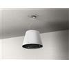 ELICA PRF0119940A EASY UX WH/F/50 Cappa Isola Sospesa 51 cm - Filtrante - 610 m³/h - Classe A - Bianco