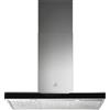 Electrolux KFTB19X Cappa a Parete da 90 cm - Acciaio Inox - Illuminazione LED - 3 velocità - Portata 740 m³/ora - Classe A+ - Comandi Touch control - Potenza 150 W