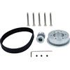 ANCLLO Parti di Skateboard Elettrico FAI DA TE Puleggia Motore 3M 48T Ruote Puleggia Cinture Adatto per Skateboard Elettrico Motore 5065 5055