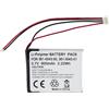 CHUNCAIL Batteria di ricambio GPS 361-0043-00 361-0043-01 per Garmin Edge 820, 520, 500, 205, 200 of Edge Explore 820 navigatore Li-Polymer 3.7v 600 mAh