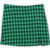Pinko Up Gonna Bambina pied de poule Verde