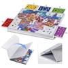Lavievert Tavola puzzle inclinabile con supporto e copertura progettati 2 in 1, super leggero, in feltro, con 6 cassetti, tavolo puzzle portatile per giochi fino a 1000 pezzi, grigio chiaro