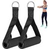 Generic Maniglia per cavo per palestra - Accessorio per allenamento durevole ed ergonomico | Manico spesso per macchina a cavi con elevata capacità di carico, ideale per il fitness e l'esercizio fisico a casa