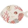 EASY LIFE Coral Reef Piatto Vassoio 31x21,5cm Porcellana