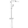 Grohe Rainshower SmartActive 310 - Sistema Doccia con Termostato Integrato, rif. 26649000, Soffione Rainshower Mono, no EcoJoy, Squadrato, Cromo