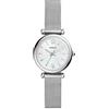 Fossil Orologio Carlie da donna, movimento al quarzo, cassa in acciaio inossidabile 29 mm con bracciale in acciaio inossidabile, ES4432