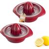 Westmark Spremiagrumi con vaschetta, Diametro: 18,7 cm, Capacità: 0,5 litri, Plastica, Limetta, Rosso, 3091227R