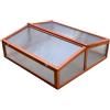 Gardiun Serra Wooden II 90x82x32 cm in legno e policarbonato