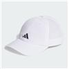 Adidas Run Es Cap A.R. Cappellino Visiera Microf Bianco