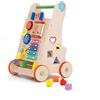 Robincool Girello per Bambini Multiattivitá Montessori Robincool Salamina 33x31,5x52 cm in Legno Eco Stimola lo Sviluppo Psicomotorio