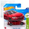 Hot Wheels - Tesla Model S Plaid - HW EV 1/10 - HYW86 - Scheda corta - Modellino pressofuso 1/64 - Rosso scuro - Mattel 2025-1:64