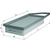 MAHLE Knecht LX 1282 Filtro Motore