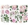 Re-Design di Prima Decor Transfers 15,2 x 30,5 cm Delicate Roses