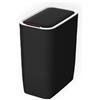 CATTERHOUSE Pattumiera Cosmos 8L 25x15,5x30 cm di Colore Nero con Sensore di Movimento e Apertura Automatica