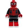 LEGO Supereroi: Minifigure Spider-Man con abito rosso e nero e finiture argento (abito aggiornato)