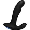 Prostatic Play 17X P-TRIGASM 3-in-1 Silicone Prostate Stimulator - Black