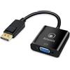 Atlantis A04-DP_VGDiA adattatore da Display Port (DP) a VGA, 1080p 60 Hz, per PC e Notebook. Per connettere un PC/Notebook con uscita Display Port a Monitor, Projettore, con ingresso HDMI. Cavo 15 cm.