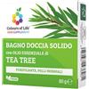 Optima Naturals COLOURS OF LIFE TEA TREE BAGNO DOCCIA SOLIDO 80 G
