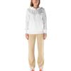 Champion Tuta da Donna in Cotone Garzato da Donna, 117877 (IT, Testo, XXL, Regular, Regular, Bluesteel)
