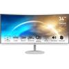 MSI MSI Pro MP341CQ Monitor PC 86,4 cm [34] 3440 x 1440 Pixel UltraWide Quad HD Bianco (MSI 86,36cm[34]Curved VA UWQHD PRO MP) 9S6-3PB2CT-010