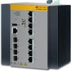 Allied Telesis Allied Telesis AT-IE300-12GP-80 Gestito L3 Gigabit Ethernet [10/100/1000] Supporto Power over Ethernet [PoE] Nero, Grigio (Managed Industrial L3 switch w) 990-004755-80