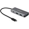 StarTech.com StarTech.com Hub USB-C a 4 porte con Power Delivery- 10 Gbps - 3 USB-A e 1 USB-C (HB31C3A1CPD3) - Hub - 1 x USB-C + 3 x USB 3.1 - desktop - per P/N: PEXUSB321C HB31C3A1CPD3