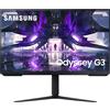 Samsung Samsung G32A Monitor PC 81,3 cm [32] 1920 x 1080 Pixel Full HD LCD Nero (Samsung Odyssey G3 S32AG320NU - LED-Sk) LS32AG320NUXEN