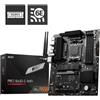 MSI MSI MB AMD B650, PRO B650-S WIFI, AM5, 4DDR5, 2PCI-Ex16, 1PCI-Ex1, 2M.2, 4SATA3 PRO B650-S WIFI