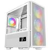 DeepCool DeepCool CH560 DIGITAL WH Midi Tower Bianco (DeepCool CH560 Digital, White, Mid Tower Gaming Case, Tempered Glass, 4x ARGB Fans, E-ATX/ATX/MicroATX) R-CH560-WHAPE4D-G-1
