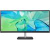 Acer Acer CB343CUR Monitor PC 86,4 cm [34] 3440 x 1440 Pixel UltraWide Quad HD LED Nero, Argento (Acer Vero CB343CUR bemiiphuzx sk?rm -) UM.CB3EE.001