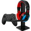 EGO SBP30 ESSENTIAL PACK NINTENDO SWITCH CONTROLLER WIRELESS RGB + CUFFIE GAMING DRIVER 40mm SUPPORTO CUFFIE