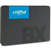 CRUCIAL BX500 CT500BX500SSD1 SSD 500GB 2.5" SATA III 3D NAND READ:540MB/S WRITE:500MB/S BLACK