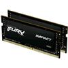 KINGSTON FURY IMPACT KIT MEMORIA RAM 2x32GB 64GB TOTALI 3.200 MHZ TECNOLOGIA DDR4 TPOLOGIA SO-DIMM 260-PIN CL20