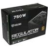 KOLINK REGULATOR ALIMENTATORE ATX 750W MODULARE CERTIFICAZIONE 80+ GOLD RAFFREDDAMENTO ATTIVO BLACK