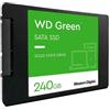 WESTERN DIGITAL GREEN SSD 240GB INTERFACCIA SATA III FORMATO 2.5"