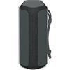 Sony SRS-XE200 Speaker portatile Bluetooth wireless con campo sonoro ampio e cinturino da polso impermeabile, antiurto, durata della batteria 16 o