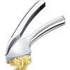 CENRONG Spremiaglio in acciaio inox，Acciaio inox pressa aglio Pressa aglio manuale Trita-aglio Tritacarne zenzero，per Tagliare e triturare Aglio e spezie