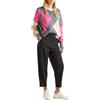 United Colors of Benetton Maglia Scollo V M/L 1142E4025 Maglione, Grigio, S Donna