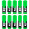 Faber-Castell 205254 - Set di evidenziatori TXTLNER verde, 10 pennarelli neon per bambini e adulti
