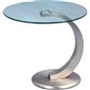 M2 Kollektion HomeTrends4You, 53, Tavolino, Argento, 50 x 50 x 46 cm
