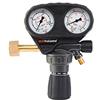 GCE Argon/CO2 riduttore di pressione GCE ProControl (0-30 l/min), 200 bar, secondo DIN EN ISO 2503