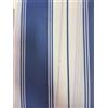 Corredocasa Tenda da Sole per Balcone a Righe Strette con Anelli per Esterno in Tessuto Resistente Che Protegge dai Raggi Solari (Blu V2, 300x300 cm)