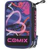 Astuccio 3 Zip COMIX WBS Viola