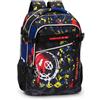 Zaino Organizzato COMIX WBS Nero/Rosso