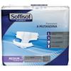 Soffisof Classic Pannoloni con Adesivi Maxi M - 15x Pannoloni per Anziani a Mutandina - Assorbenza fino a 9 Gocce - Ausili Incontinenza Uomo e Donna, Confezione Singola
