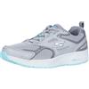 Skechers Go Run Consistent, Scarpe da ginnastica Donna, Grigio Gray Light Blue, 41 EU