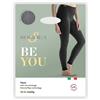 SOLIDEA BY CALZIFICIO PINELLI BE YOU TONIC LEGGINGS MASSAGGIANTE COPRENTE NERO M