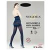 SOLIDEA BY CALZIFICIO PINELLI WONDERFUL HIPS SHAPER HIGH WAIST 70 OPAQUE COLLANT VITA ALTA NERO 2-M