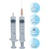 CHEMIL Srl SIRINGA COMFORT 5 ML CON AGO 22 1/4 GAUGE CONO LUER A TRE PEZZI 100 PEZZI